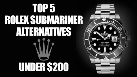 best rolex homage under 200|rolex submariner alternative.